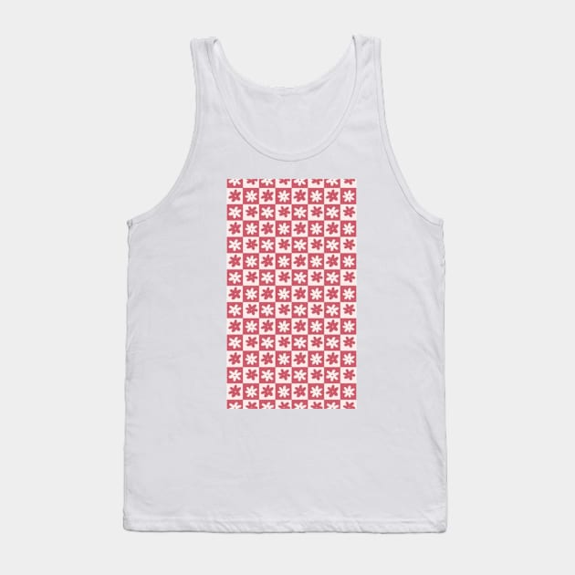 red background Tank Top by kusuka ulis